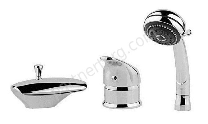 Victoria BAS каскадный смеситель врезной на борт ванны