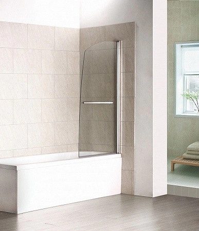Screen H-HT-80-C-CH шторка на ванну 80 см, распашная одностворчатая
