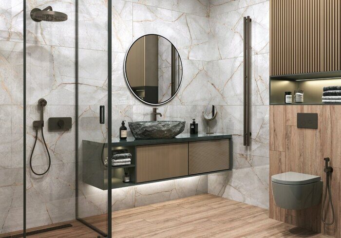 Special Marmo Gray LCM керамогранит серый полированный 120х60см