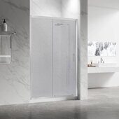 Veconi VN55 душевая дверь раздвижная 120х195 см, профиль хром