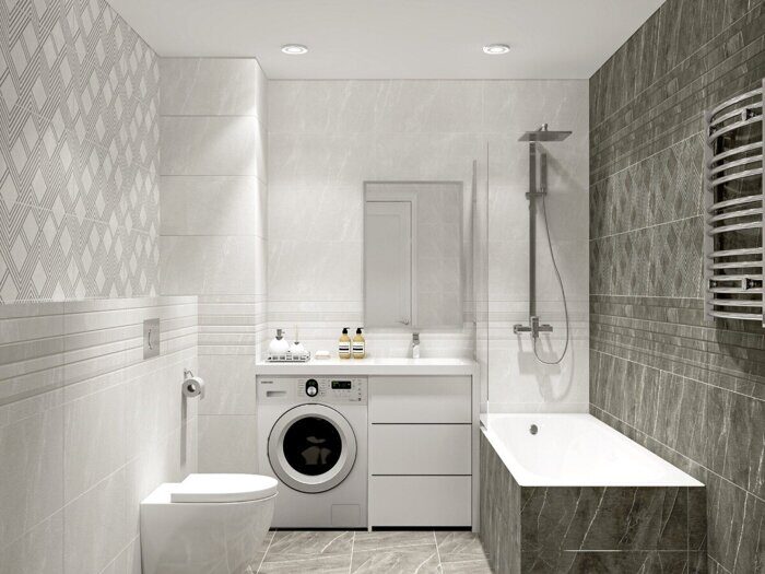 Hygge Light керамогранит светло-серый матовый 60х60см Azori