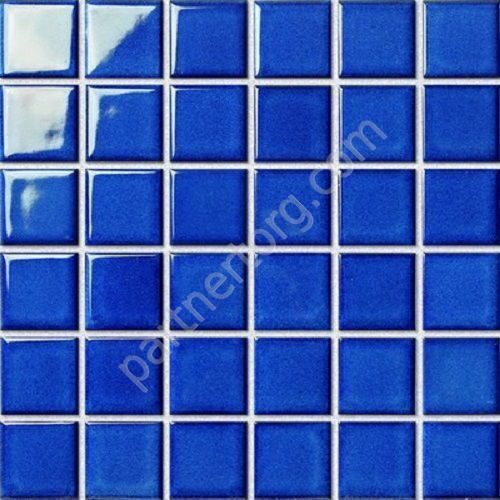Синяя керамическая мозаика Porcelain series PW4848-08