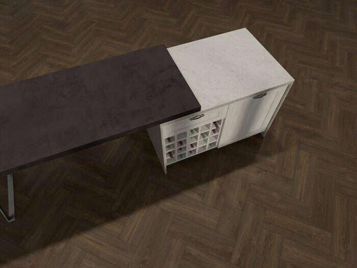 Наманган коричневый матовый карвинг керамогранит 20x60см Global Tile