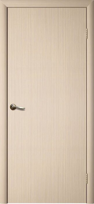 Гладкое ПГ Ламинированные FlyDoors дверь межкомнатная беленый дуб