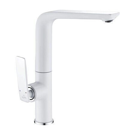 Rose R2713F смеситель для кухни белый/хром