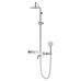 Tropic LM7007С, душевая система с тропическим душем, поворотный излив, хром Lemark