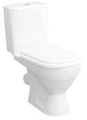 Толедо Керамин унитаз-компакт напольный, косой выпуск,  с сидением