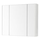 Беверли 100 см зеркальный шкаф подвесной белый для ванной комнаты Aquaton