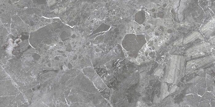 Greiny Graphite Delacora керамогранит серый матовый 120х60см