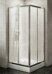 BelBagno DUE-A-2-90-C-Cr душевой уголок 90х90х190 см, стекло прозрачное, профиль хром