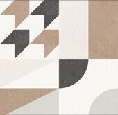 Гуннар Многоцветный декор керамогранит матовый 30х30см Lasselsberger Ceramics