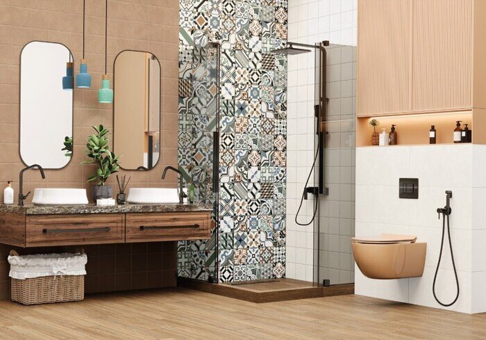 Design Art Base New Trend настенная плитка кремовая матовая 30х60 см