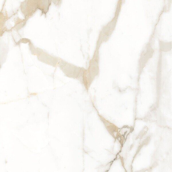 Calacatta Superior белый полированный керамогранит 60х60см Ceradim