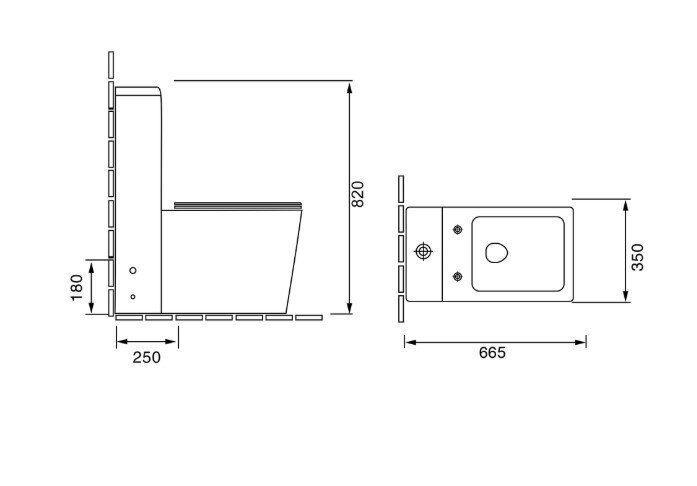 Grossman Falcon GR-4400S напольный унитаз моноблок белый с сидением