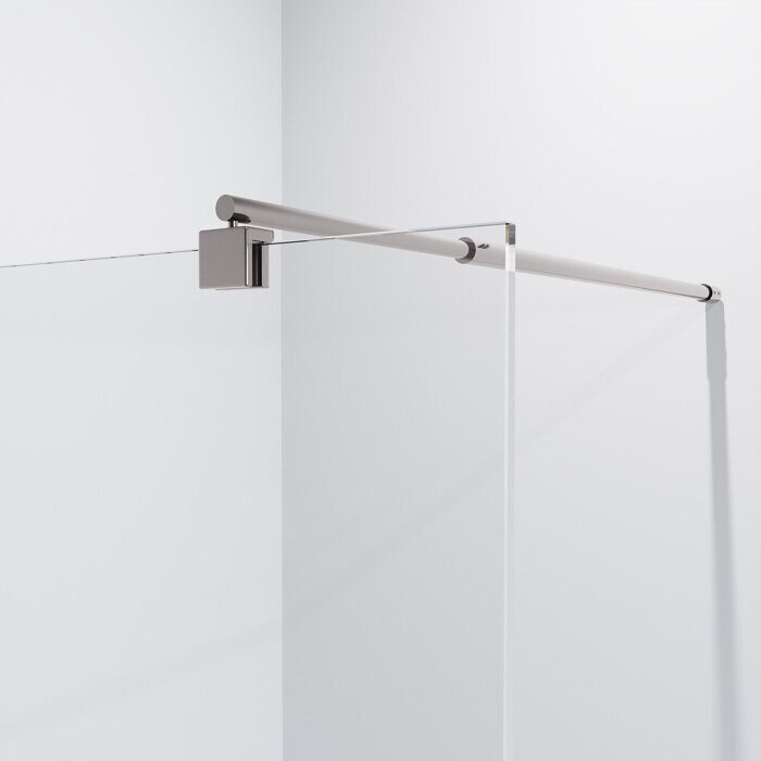 Niagara Nova NG-663-80 душевая перегородка 80х190см, хром, стекло прозрачное