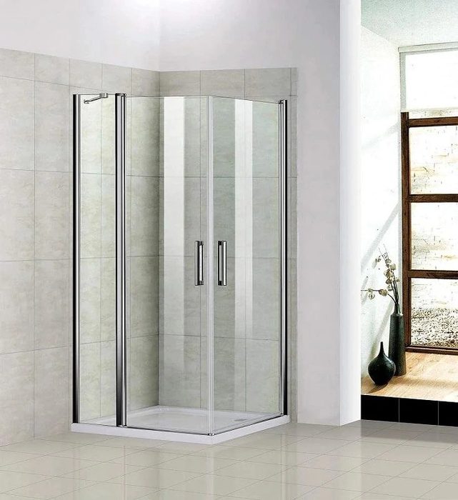 Pandora WCR140*90 душевой уголок 140x90 см, стекло прозрачное, профиль хром