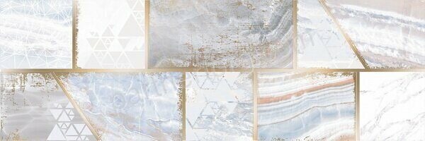 Allure декор цветной глянцевый 20х60см Alma Ceramica DWU11ALR017