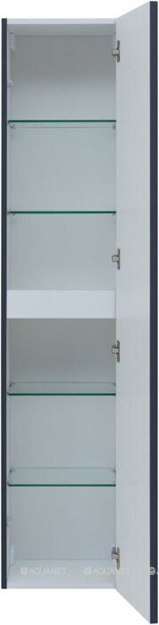 Арт 35 шкаф-пенал маренго для ванной комнаты Aquanet