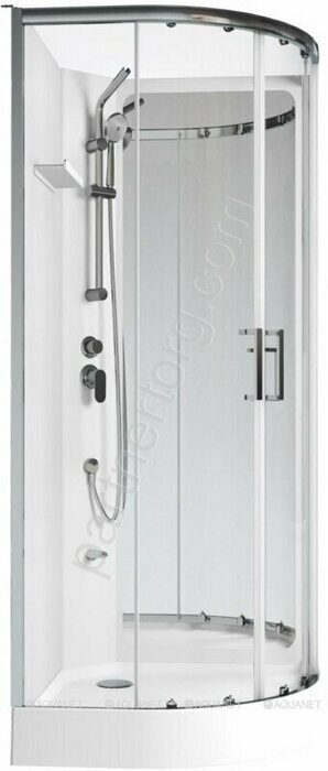 Passion R 2.0 душевая кабина 90х90см прозрачное стекло Aquanet