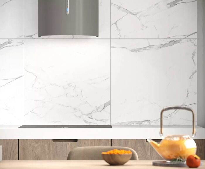 Carrara Terrific Silver белый матовый керамогранит 60х60см Ceradim