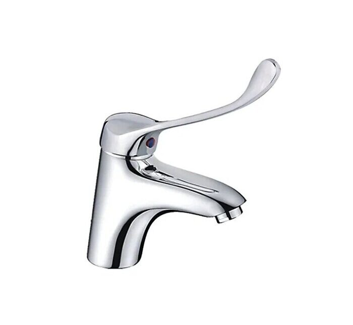 HB1054 Haiba Смеситель локтевой монолитный, хром