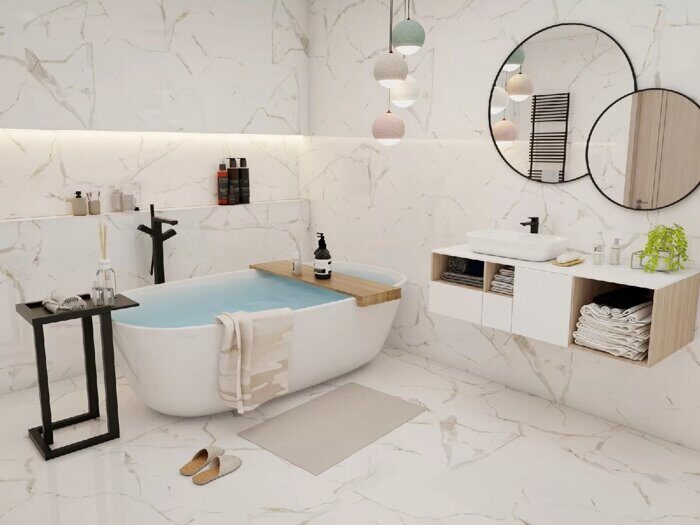 Satvario Gold Satin керамогранит сатинированный Velsaa Duna 120х60см