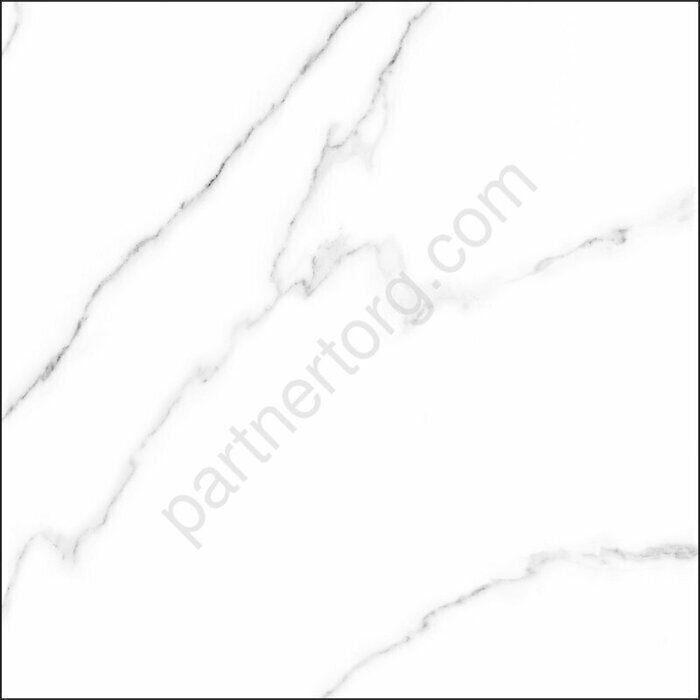Marmo белый керамогранит матовый Global Tile 60х60см