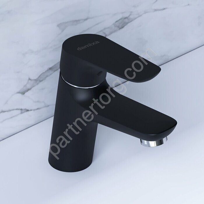 Смеситель для умывальника, черный 770210300 Origin Bit