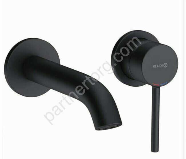 Kludi Bozz 382443976 черный встраиваемый смеситель для раковины