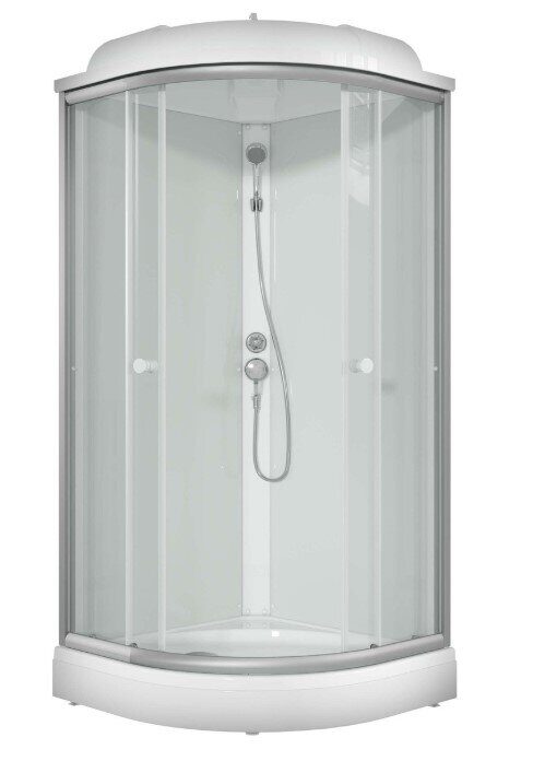 Niagara Light L90/17 душевая кабина угловая 90х90х216 см, прозрачное стекло, низкий поддон