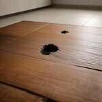 Что делать, если повредилась плитка ПВХ: ремонт без замены всего пола