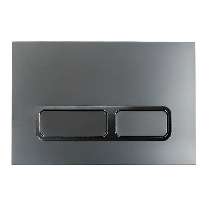 Beta CS21GMT+C клавиша смывная для инсталляции, оружейная сталь+серебрянная рамка, линия