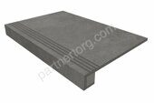 Комплект Luna Anthracite LN03 серый неполированный: ступень 33х120см и Подступенок 15х120см Estima