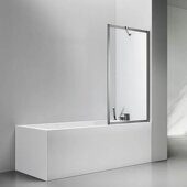 Veconi PL85GR-70-01-C7 шторка на ванну 70х150 см, профиль брашированный графит