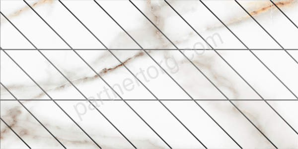 Supreme Corner Ferrum SM03 железо неполированный керамогранит 30х60см Estima Фальшмозаика правый