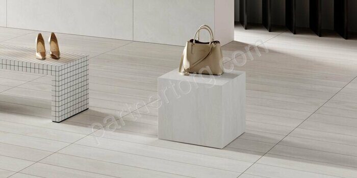 Daintree Light Beige DA01 светло-бежевый неполированный керамогранит 20х120см Estima