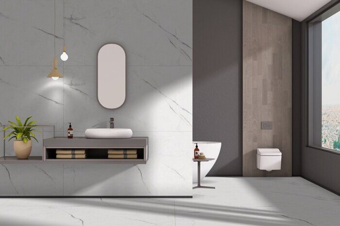 Crusty Bianco Fantastico Carving, Красти Бианко Фантастико серый карвинг керамогранит 160х80см