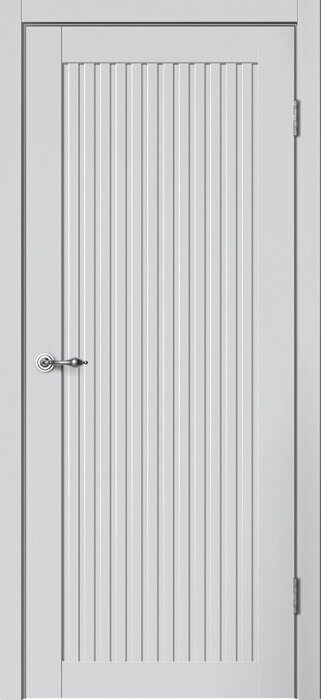 C07 ПГ Classic FlyDoors дверь межкомнатная эмалит серебристый