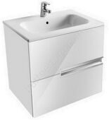 Victoria Nord тумба для ванной комнаты белый глянец 60 Roca