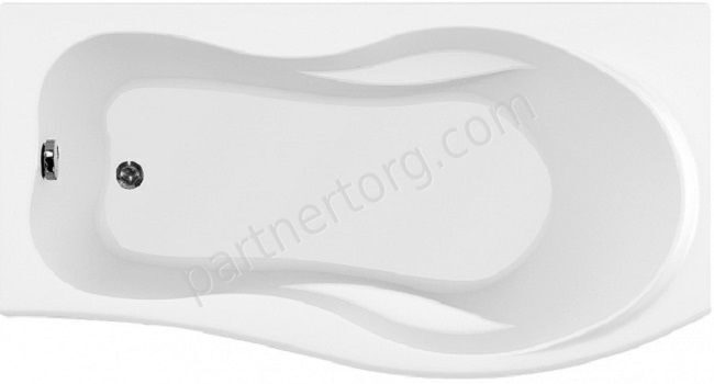 Borneo акриловая ванна Aquanet 170х75см