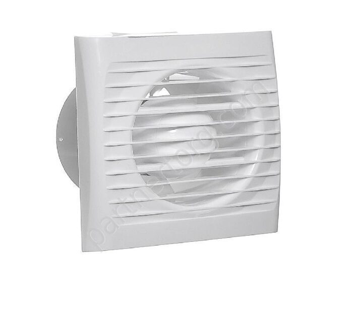 Optima 5C осевой вентилятор с обратным клапаном D 125, белый