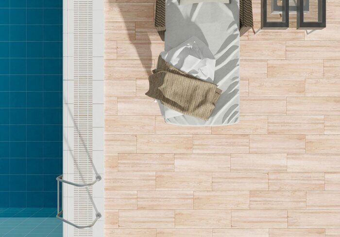 Коканд светло-бежевый матовый карвинг керамогранит 20x60см Global Tile
