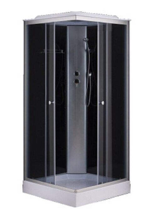 Loranto CS-6491G 90*90*215 душевая кабина, поддон 13см, тонированное стекло