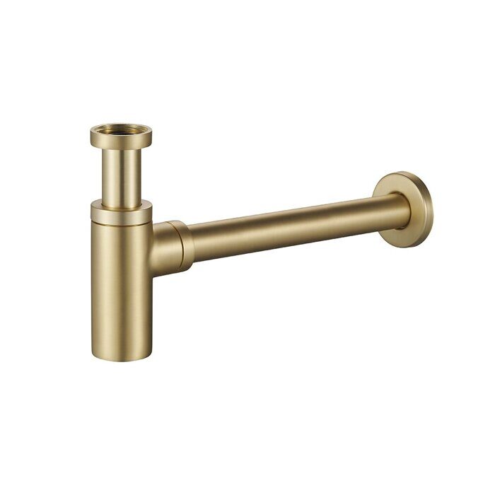 R600.20.03 Raglo сифон для раковины, сатин золотой