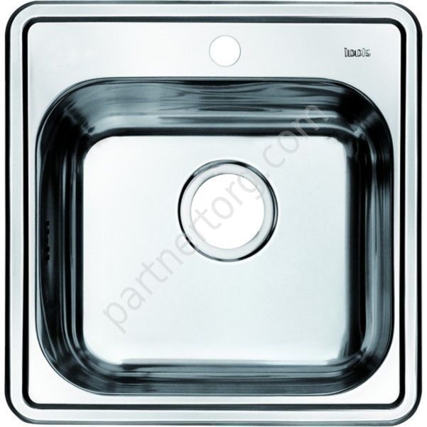Strit Iddis мойка кухонная из нержавеющей стали квадратная 48,5х48,5 см