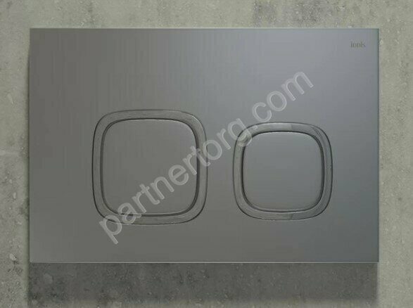 Клавиша смыва матовый хром UNI04CHi77  Iddis Unifix