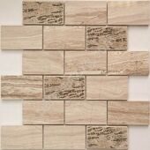 Коричневая каменная мозаика Stone series KP-719