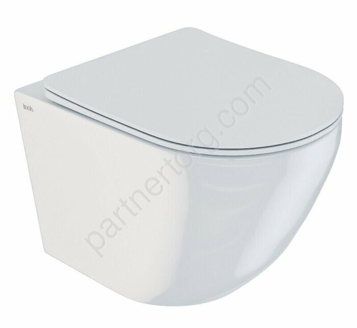 Blanco подвесной безободковый унитаз Iddis с сиденьем BLARNSEi25