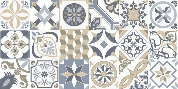 Artwood Pattern New Trend настенная плитка цветная глянцевая печворк 30х60см