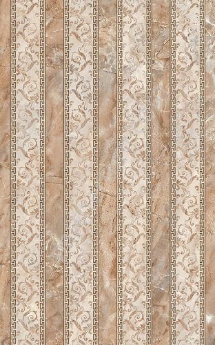 Гермес коричневая в полоску плитка облицовочная Нефрит керамика